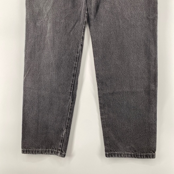 Wrangler Jeans Womens Size 32 Black Denim High Rise Vintage 5 Pocket Zip Closure - Picture 10 of 13
